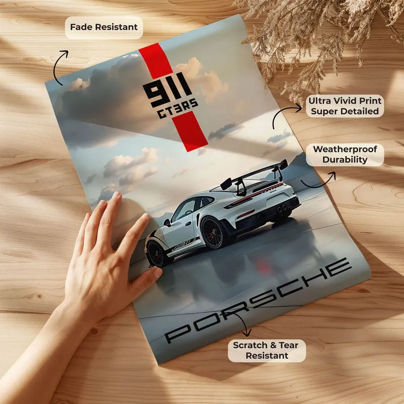 Porsche Performance Wall Poster media 8