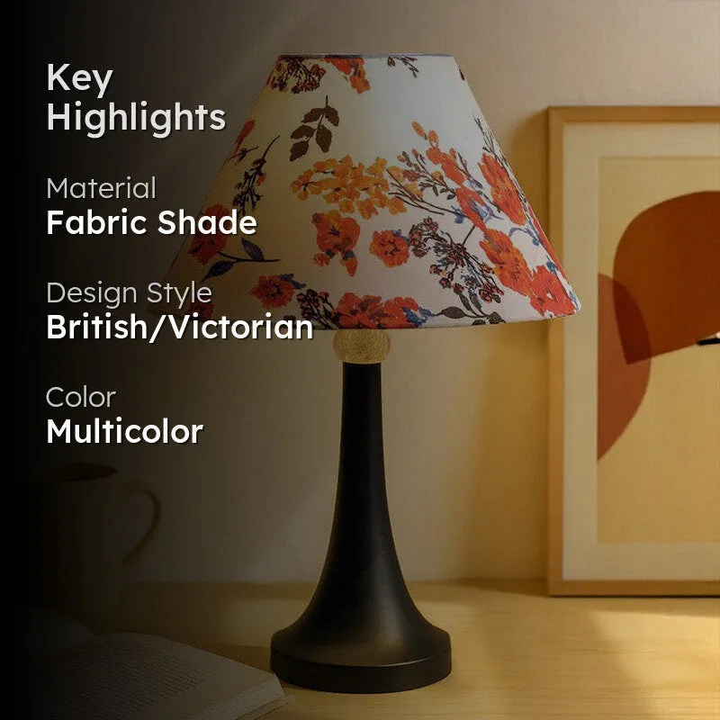 Gracie Bell Fabric Table Lamp - Multicolor media 2
