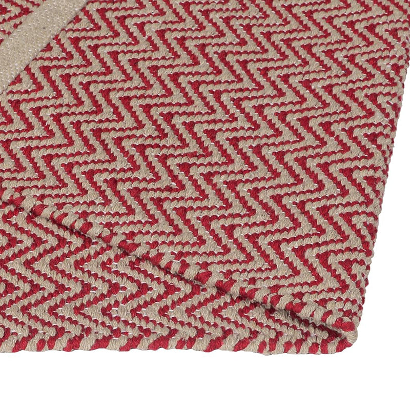 Atelier Cotton Runner Rug - Red media 5