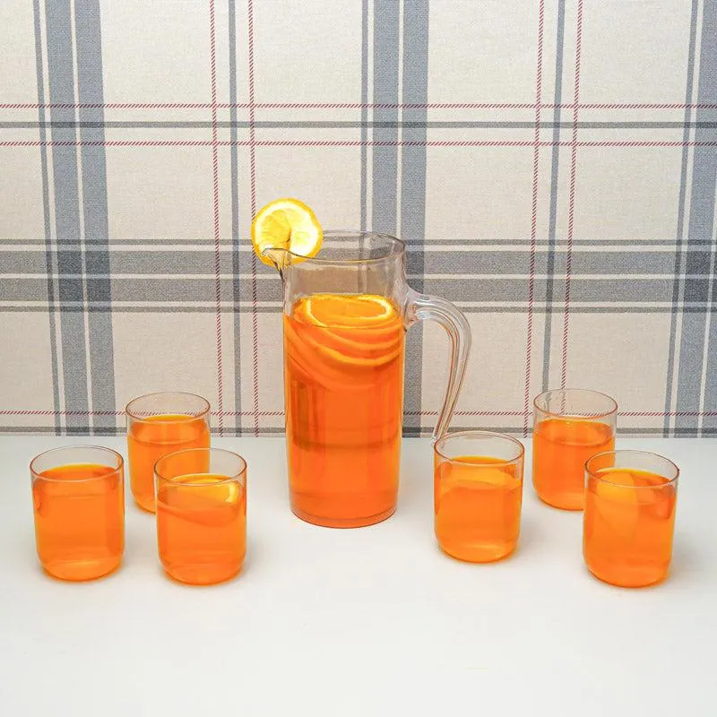 Hellebore Jug & Glass Set (1000 ML/300 ML) - Seven Piece Set media 1