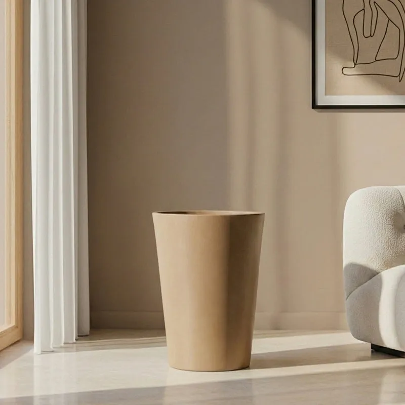 Leaf Loom Planter (Taupe) - 1.5 Feet media 2