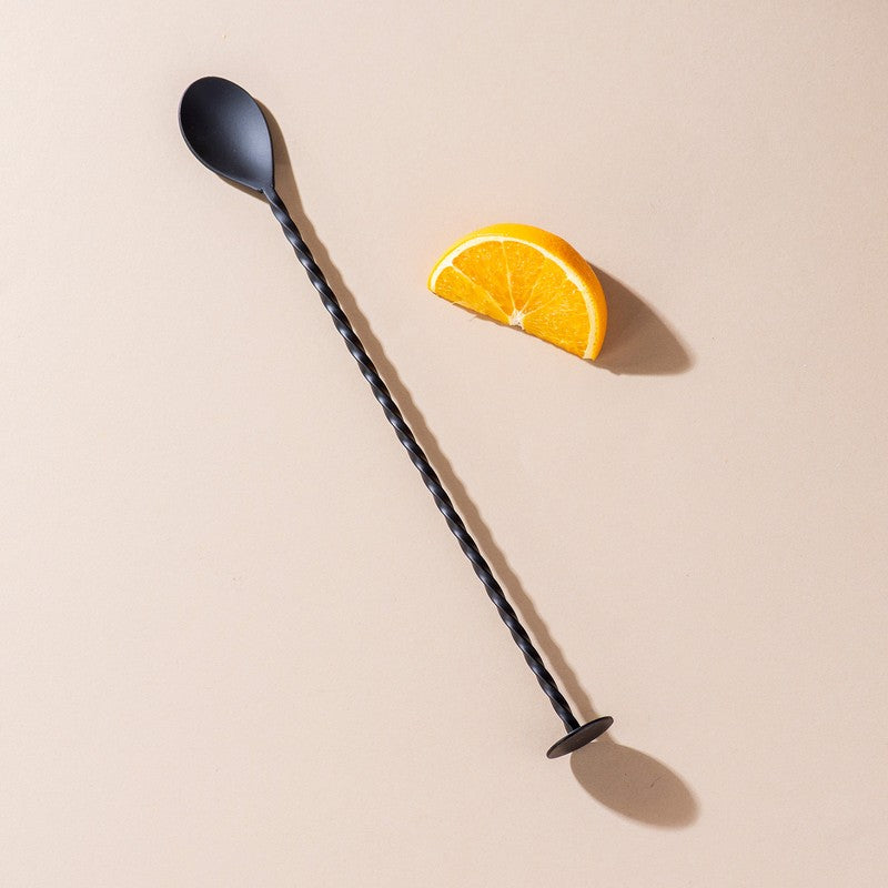 The Onyx Stainless Steel Bar Spoon