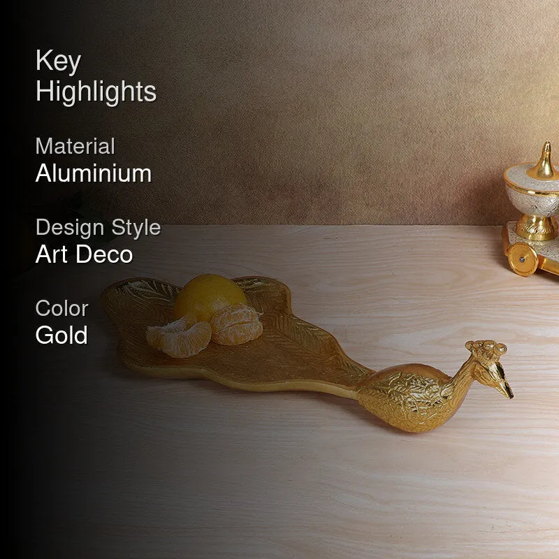 Annabelle Aluminum Platter - Gold media 2