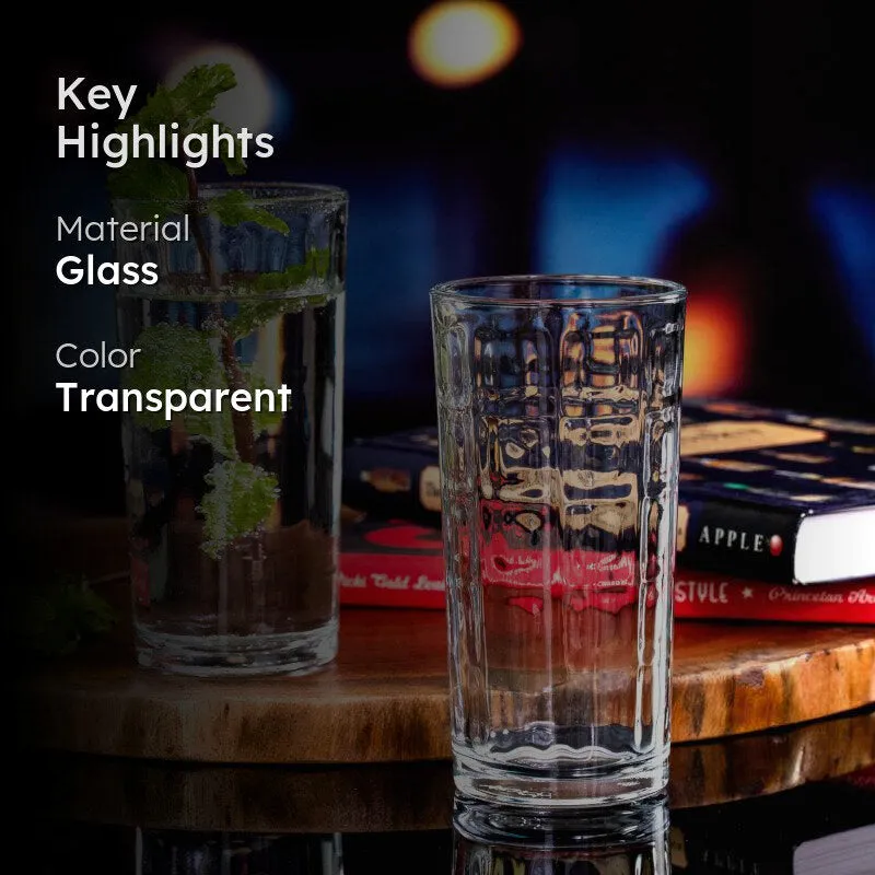 lone Glass Tumbler (250 ML) - Set Of Six media 2