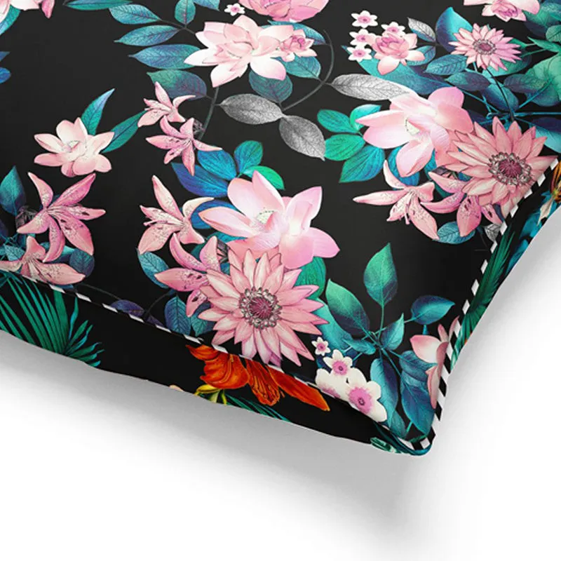 Azmina Printed Microfiber Cushion Cover - Set Of Two media 6