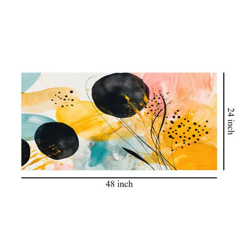 Lively Round Wall Painting media 7