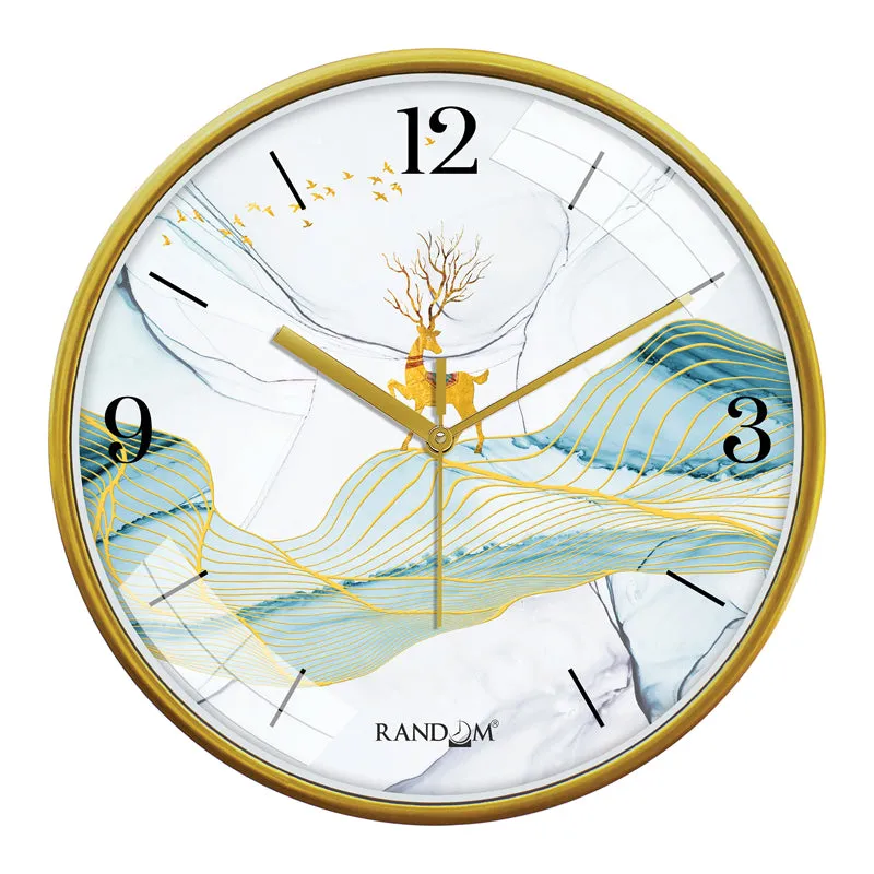 Faelan Sweep Silent Wall Clock media 3