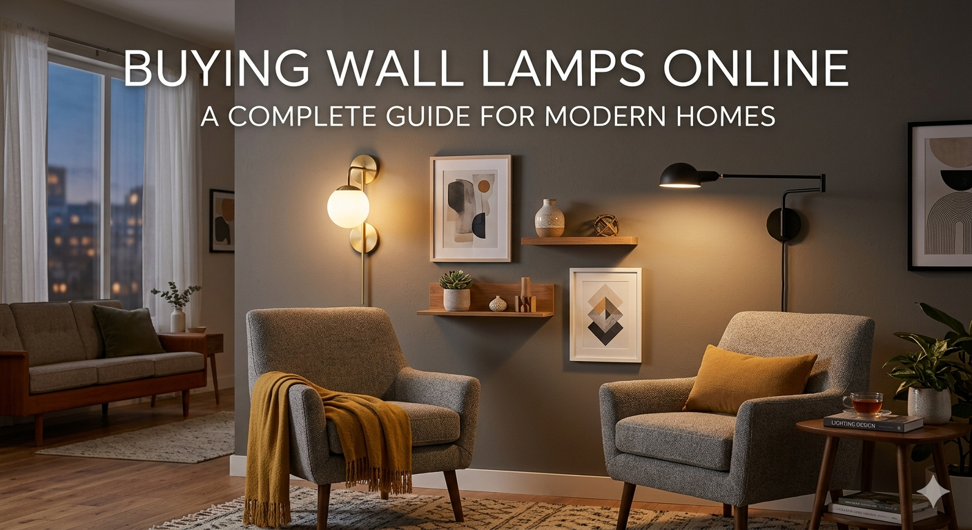 Buying Wall Lamps Online: A Complete Guide for Modern Homes