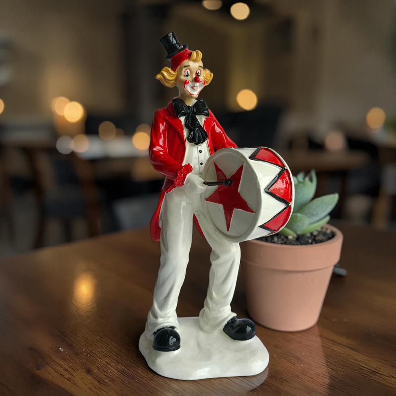 Marching Clown Showpiece
