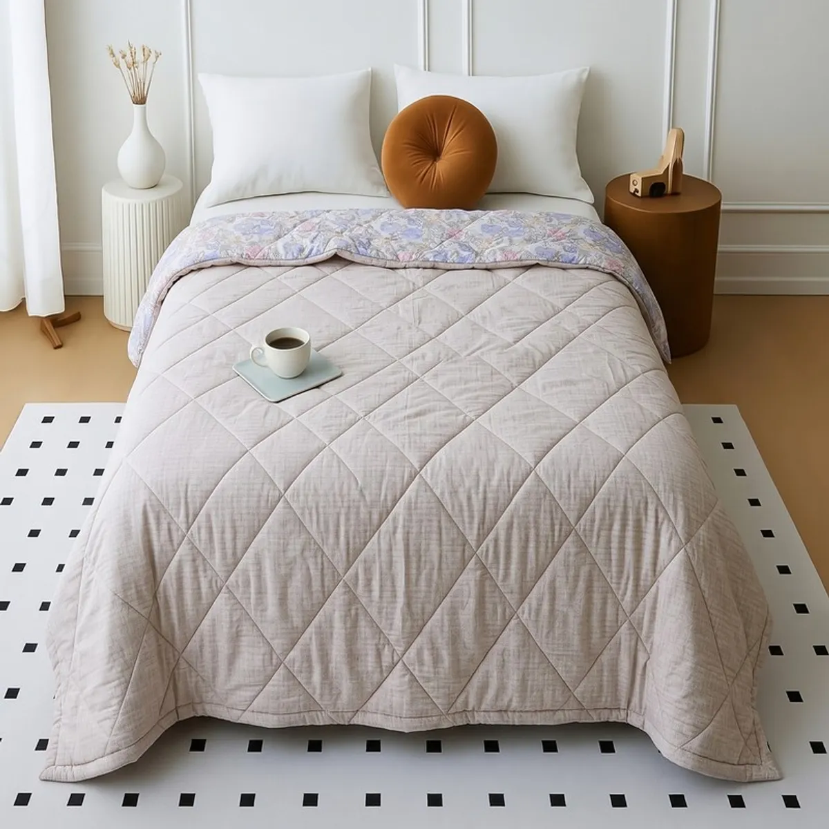 B