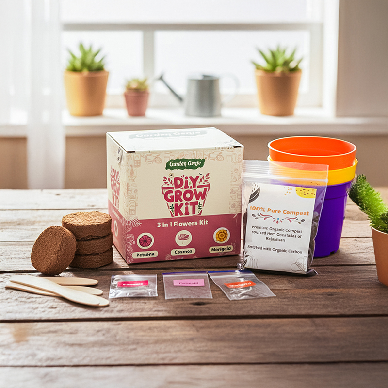 DIY Flower Grow Kit