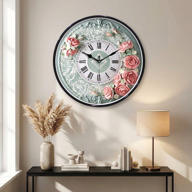 Bellezza Silent Analog Wall Clock