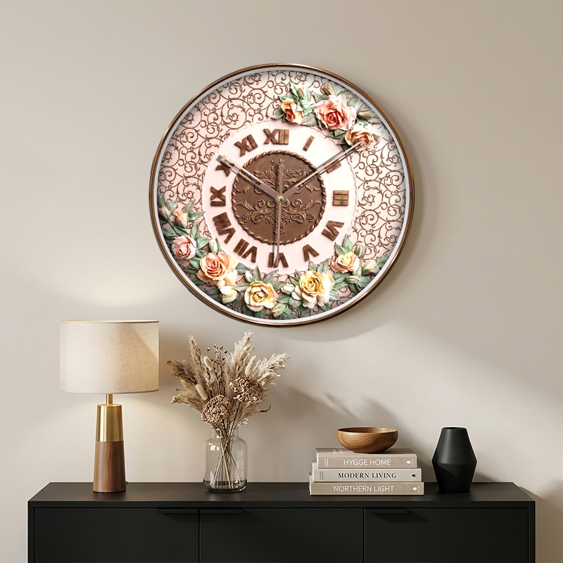 Giardino Silent Analog Wall Clock