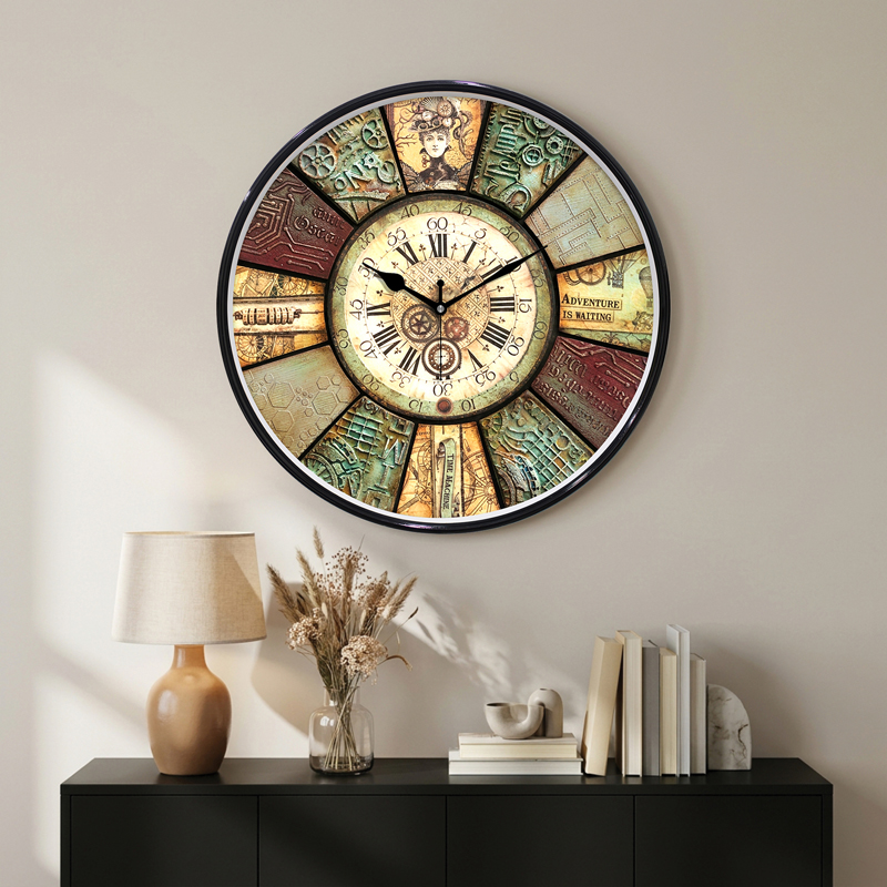Regenza Silent Analog Wall Clock