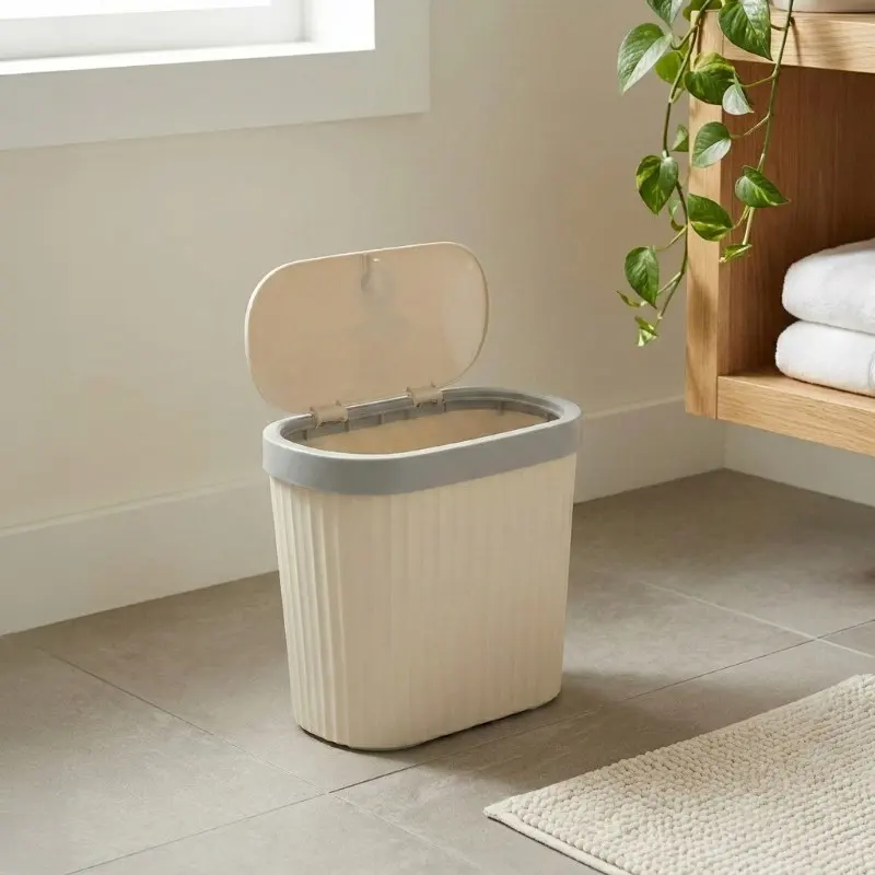 Ligno Nest Dustbin - Beige