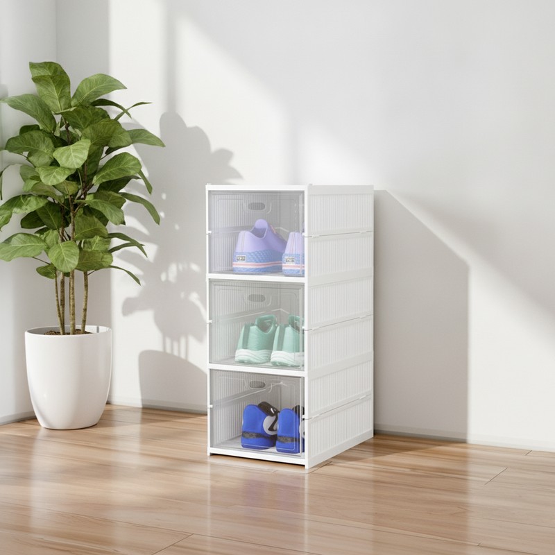 Scaffale 3 - Tier Storage Shoe Rack