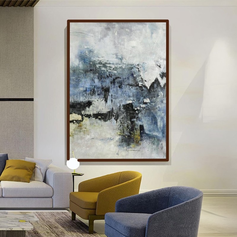 Frozen Reverie Canvas Wall Painting