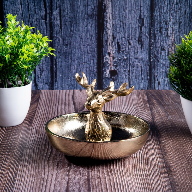Stagcrest Deer Trinket Tray