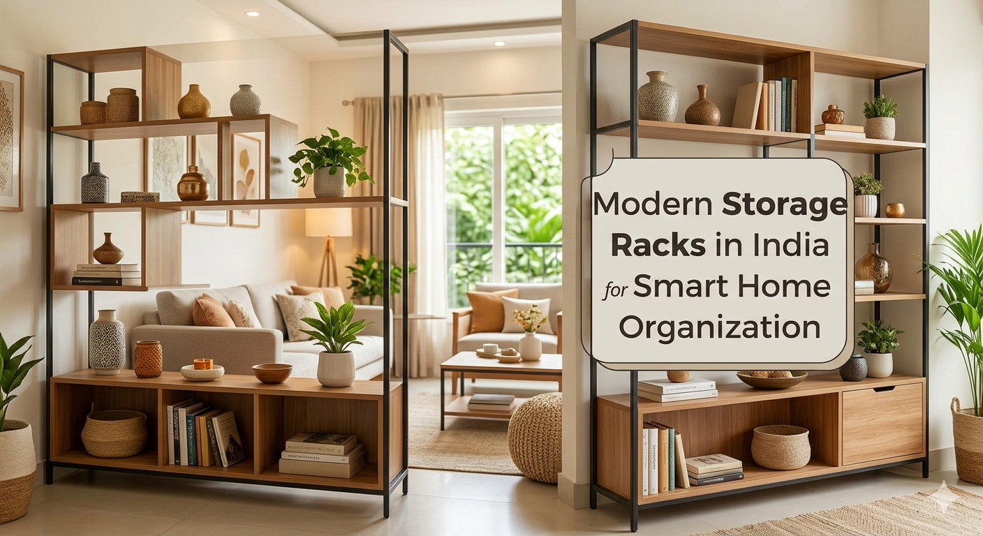 Modern Storage Racks in India for Smart Home Organization