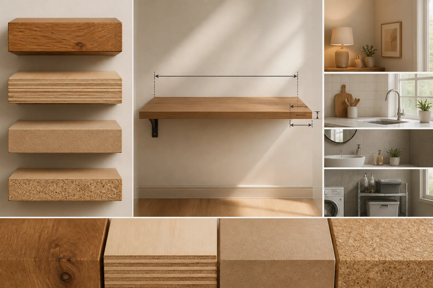 Best Wood for Shelves: How to Choose by Room and Load
