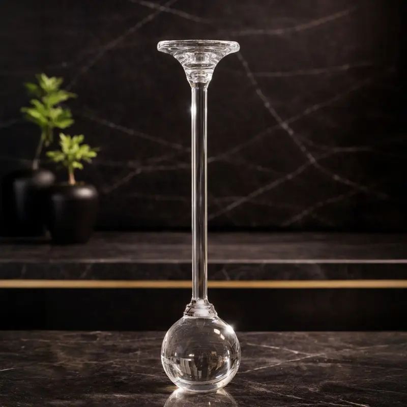 Noble Crystal Candle Holder - Large