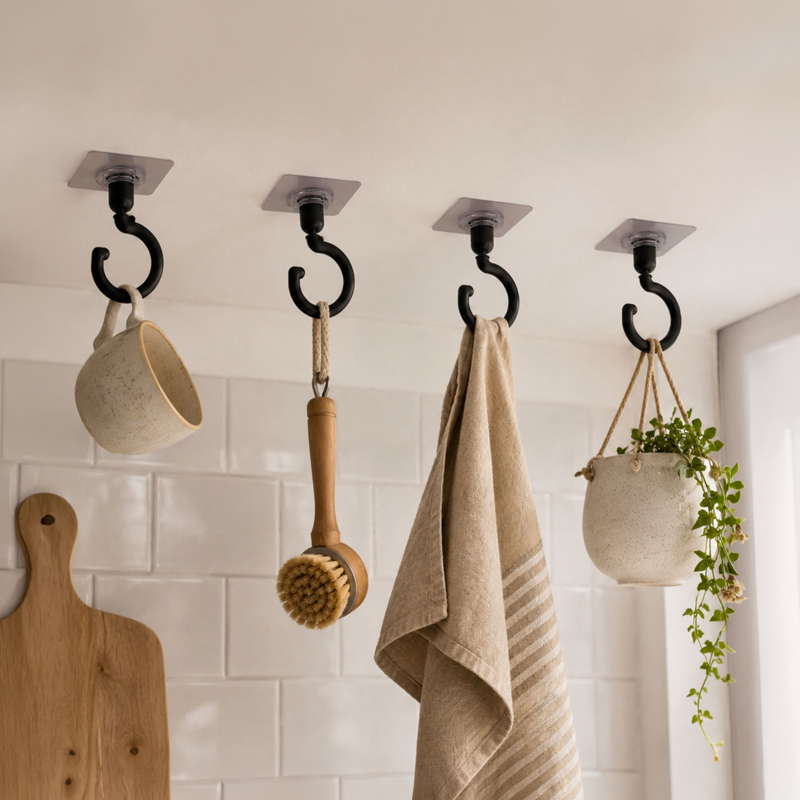 Flex Wall Hooks - Set of Four