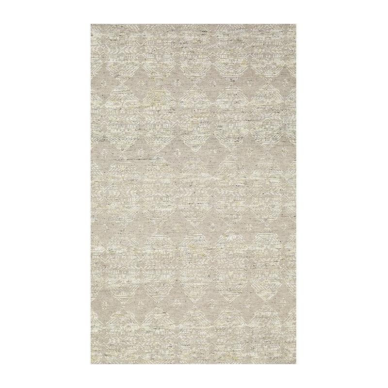 Jaipur Rugs Loess Hand Knotted Carpet - Beige, Grey - 6 x 8 ft