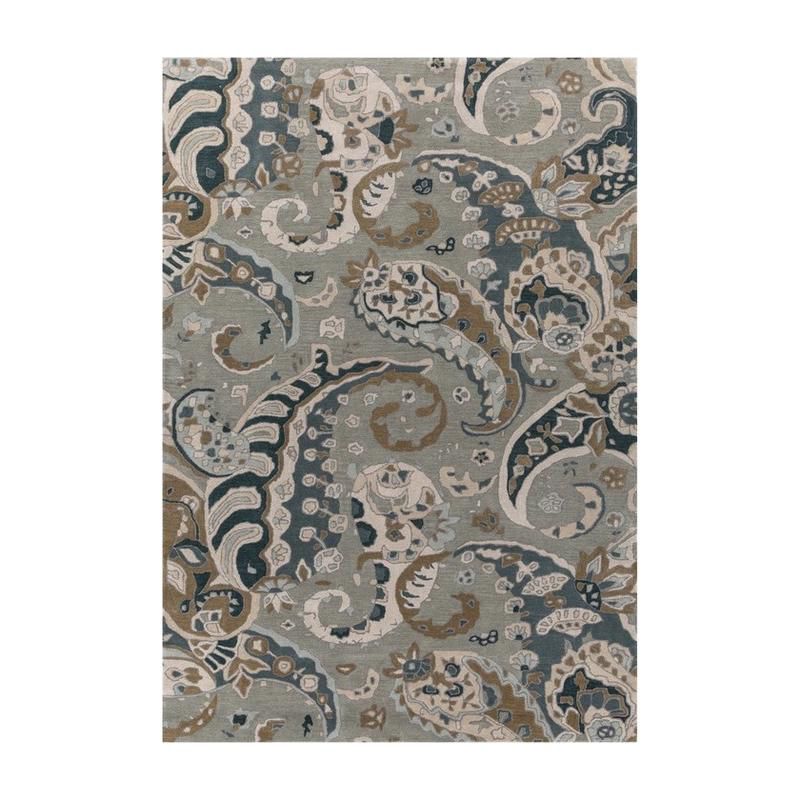 Jaipur Rugs Kalka Hand Tufted Carpet - Grey, Beige - 6 x 9 ft
