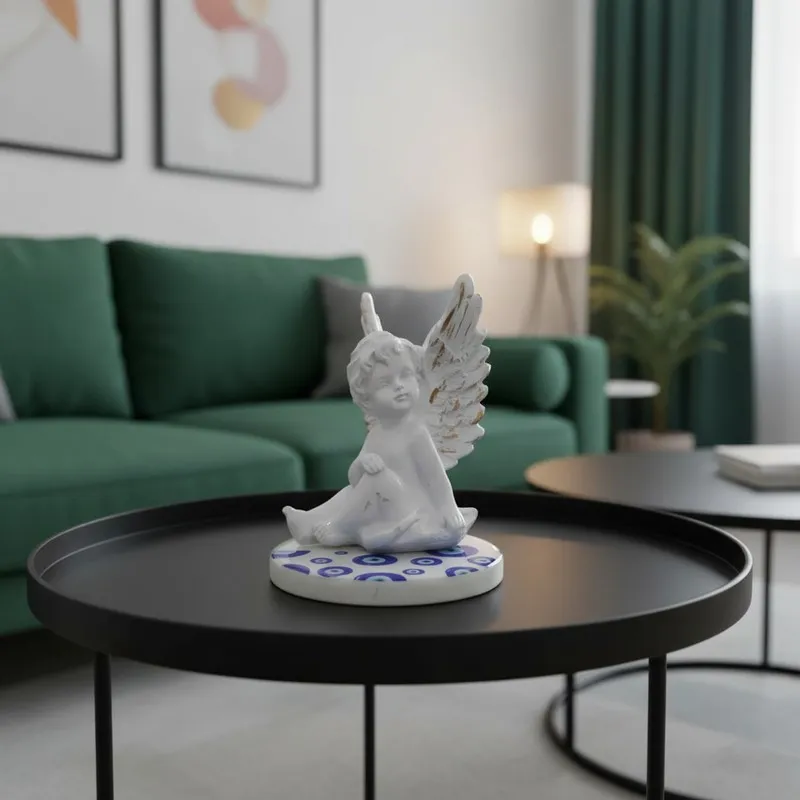 Winged Grace Resin Showpiece media 4
