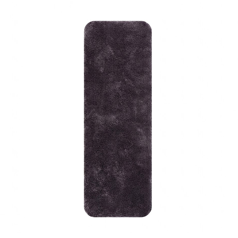 Soft Marble Harmony Runner Rug - Black