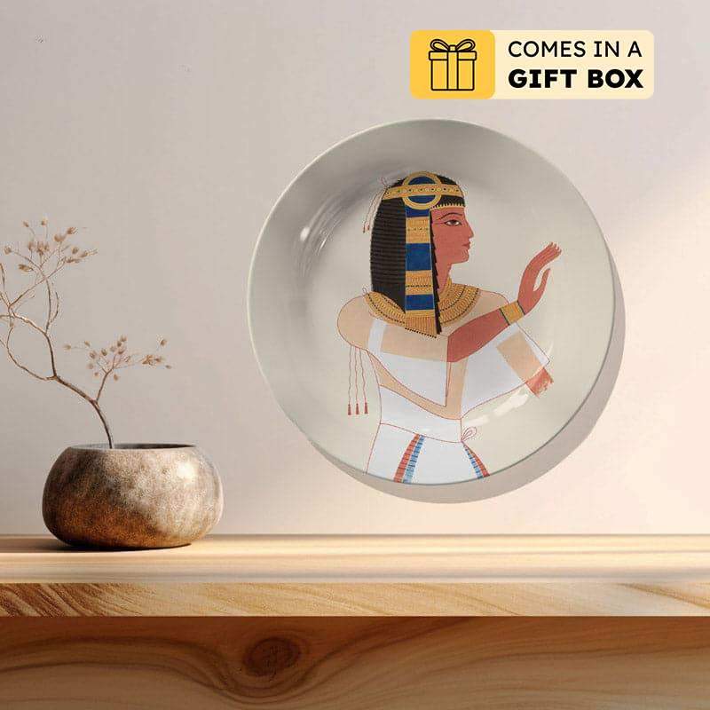 Egyptian Royalty Wall Plate - Medium