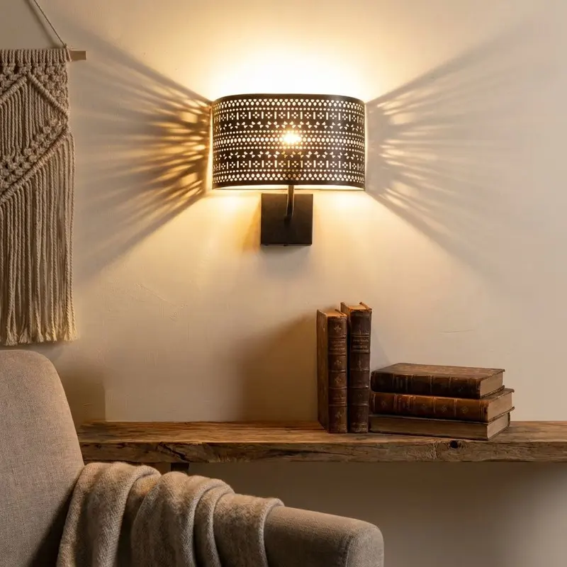 Heritage Perforated Wall Lamp