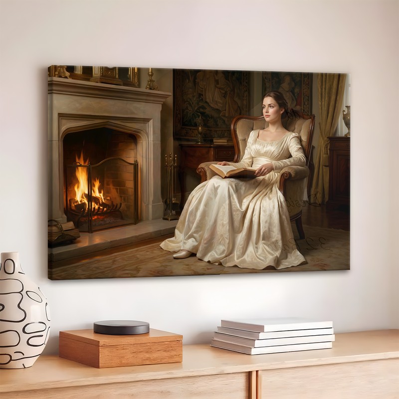 Pages of Grace Canvas Wall Art - 380 GSM
