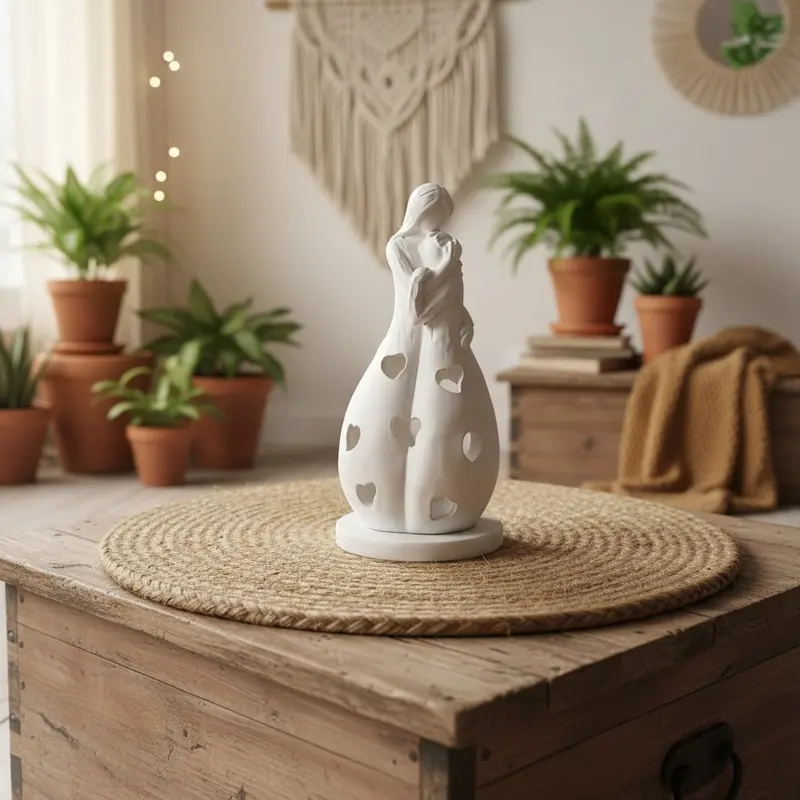 Nurturing Love Resin Showpiece