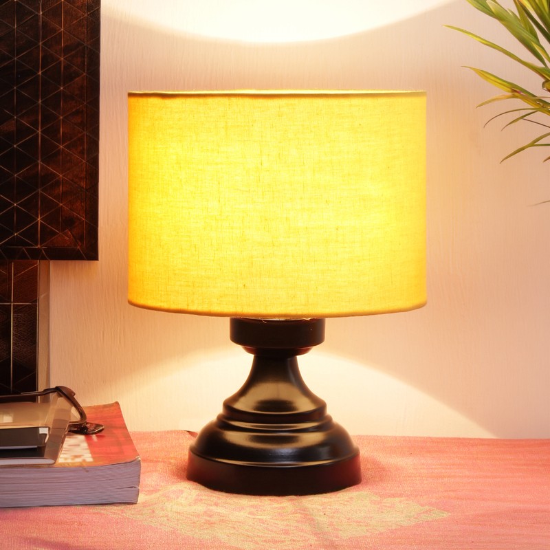 Filasse Cotton Table Lamp - Yellow