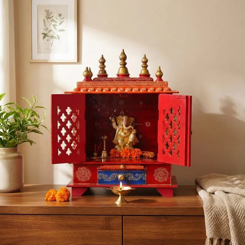 Aaradhya Wooden Mandir