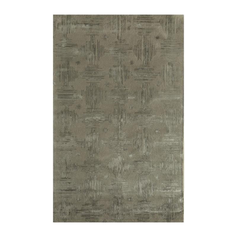Jaipur Rugs Phyllite Hand Tufted Carpet - Grey - 5 x 8 ft