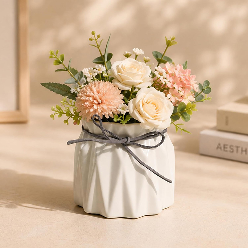 Funkadelic Flower Vase - White - Large