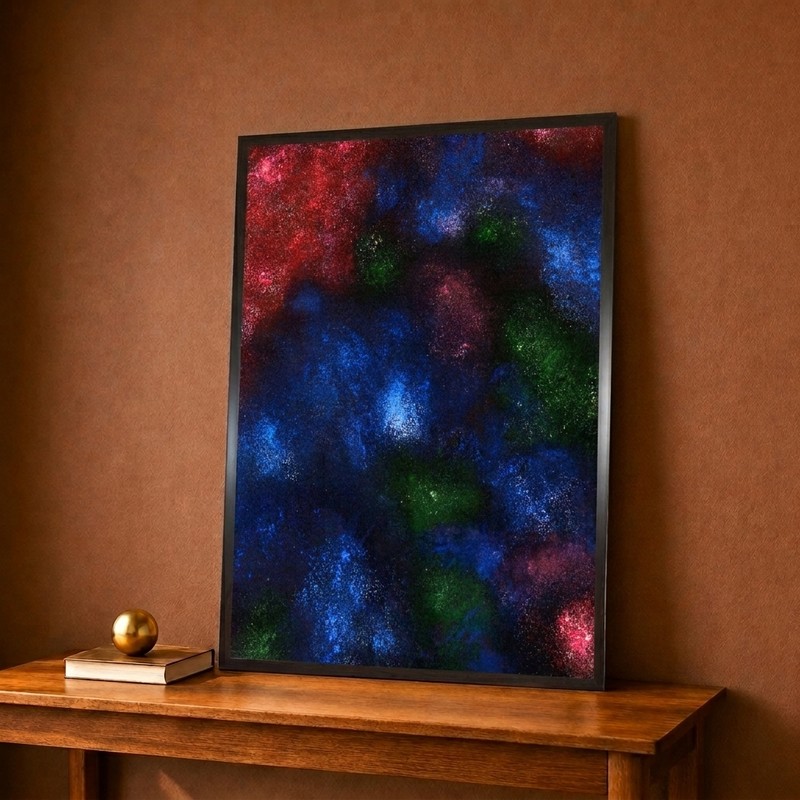 Cosmic Nebula Canvas Wall Painting