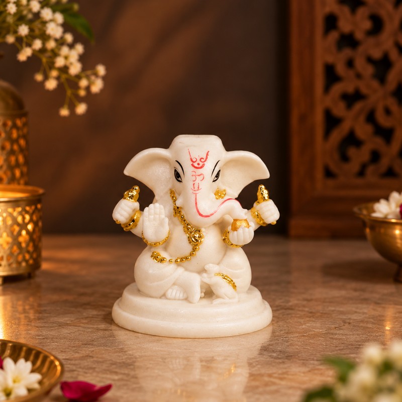 Blessings Of Ganesha Showpiece