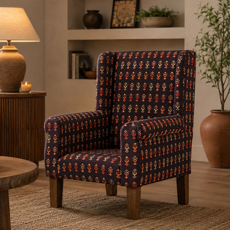 Unwind Retreat Acacia Wood Lounge Chair