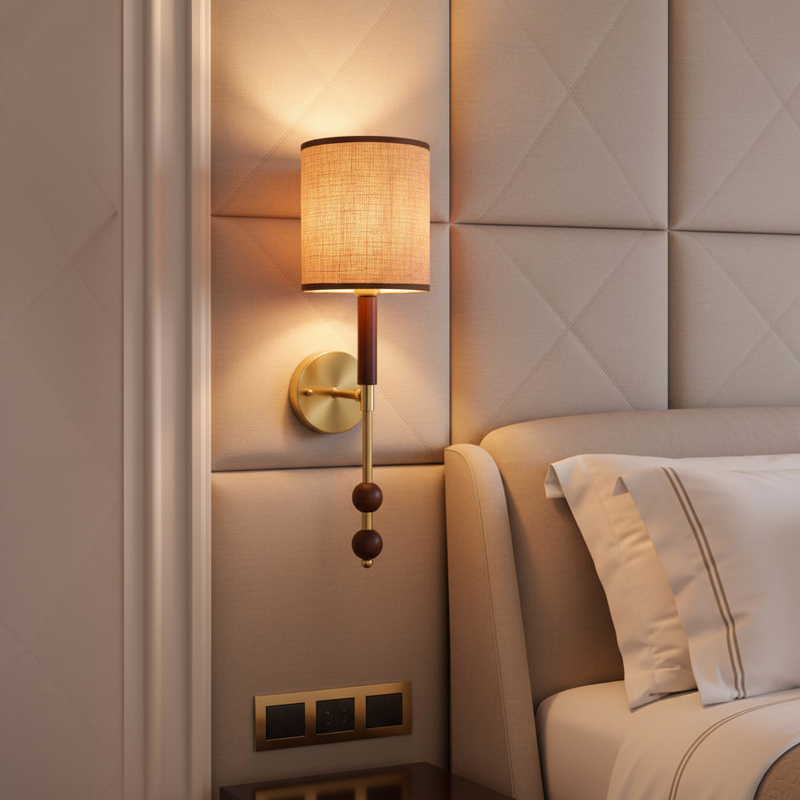 Cedar Drop Metal Wall Lamp