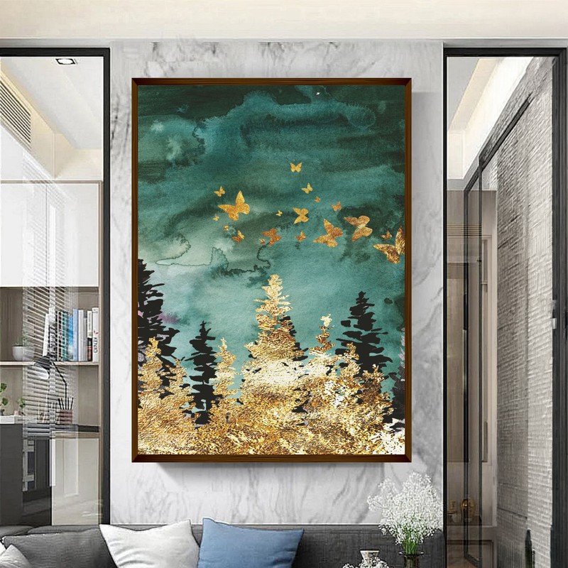 Chrysoptera Canvas Wall Painting