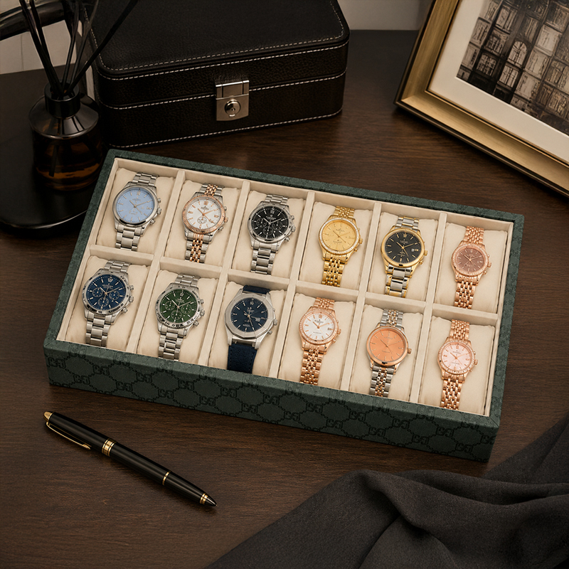 Cedar Charm MDF Jewelbox - Green