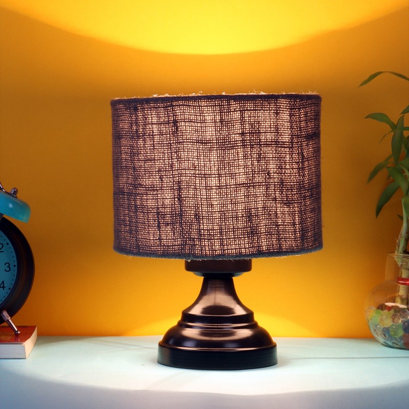 Viridula Jute Table Lamp - Grey