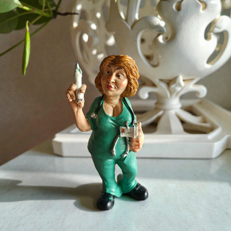 Caring Nurse Showpiece