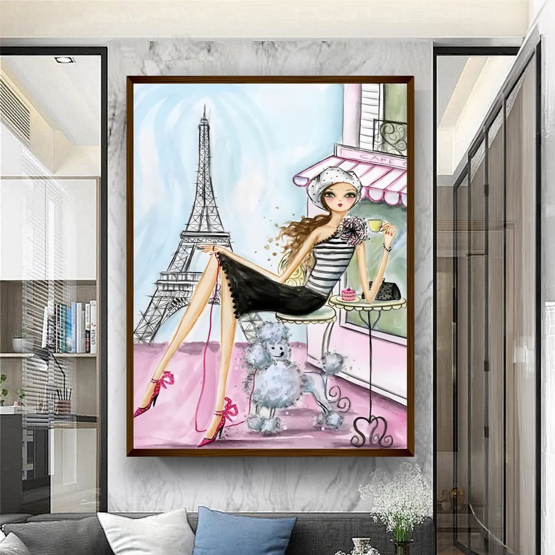 Midinette Canvas Wall Painting