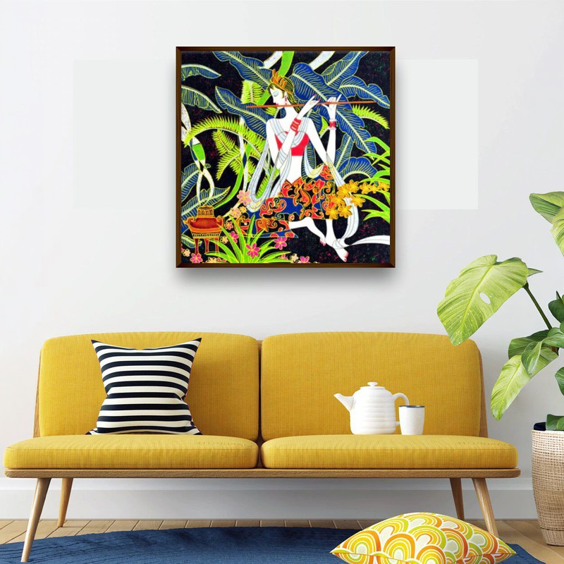 Jungle Kaleidoscope Canvas Wall Painting