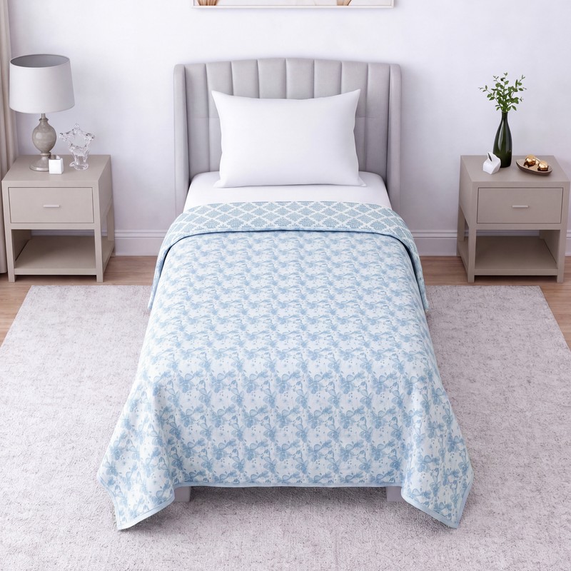 PetalForm Cotton Dohar - 350 GSM - Single