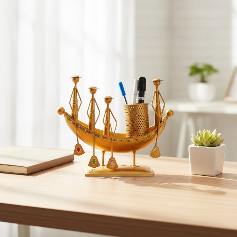 InkWell Haven Metal Pen Stand